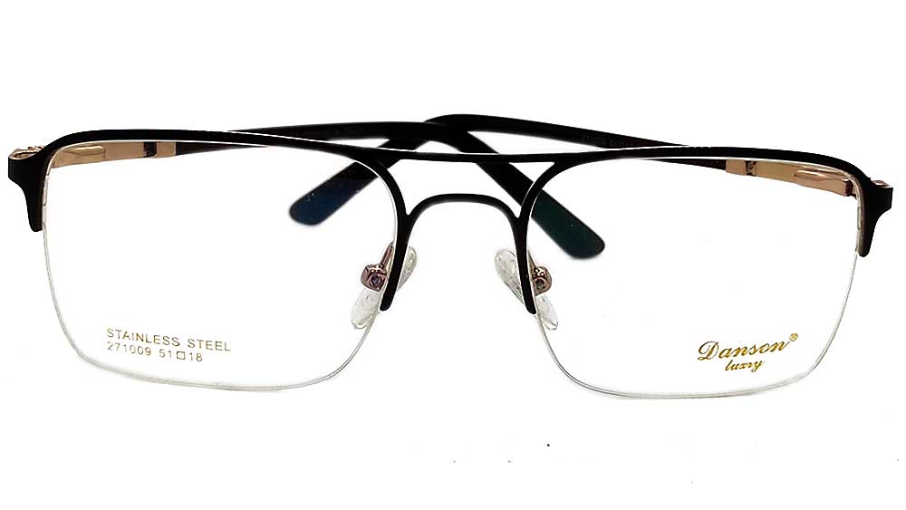 271009-DBR : Danson-Deep Brown Eyeglasses Frame