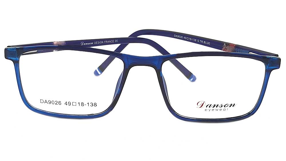 DA9026-TRBLU : Danson-Unisex Eye Eyeglasses Frame