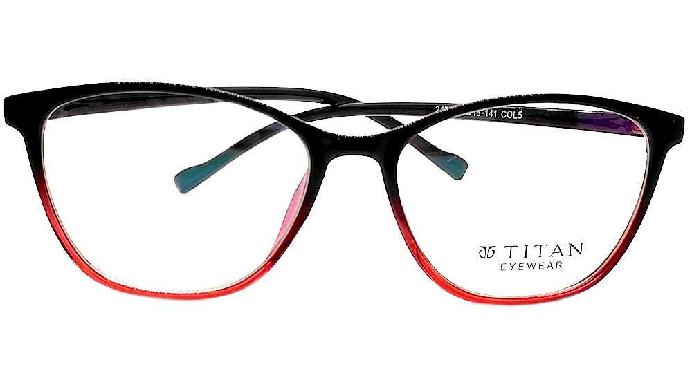 T2477-RBR :Titan- Female Eyeglass Frame