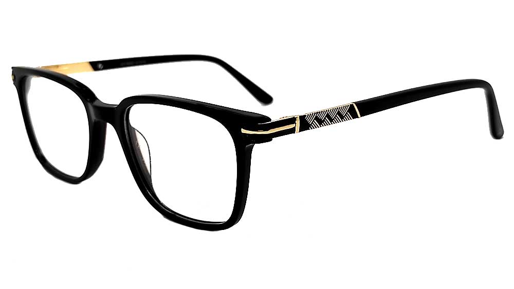 DC19822-BLK-SH : Danmac-Black Eyeglasses Frame