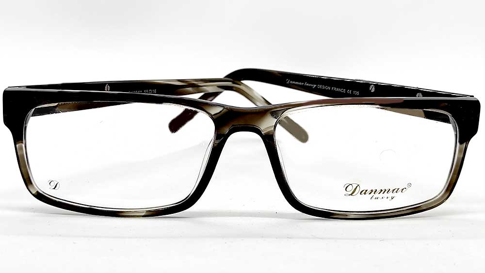 DC19841-LBR-SH : Danmac-Light Brown Eyeglasses Frame