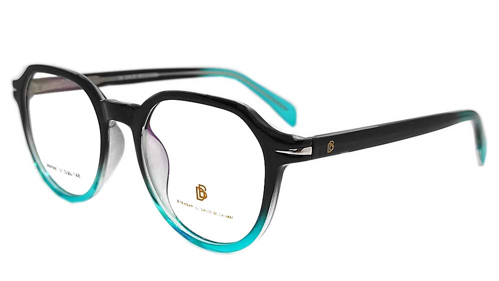 DB7000-BLKBLU - David Beckham-Female Eyeglasses Frame