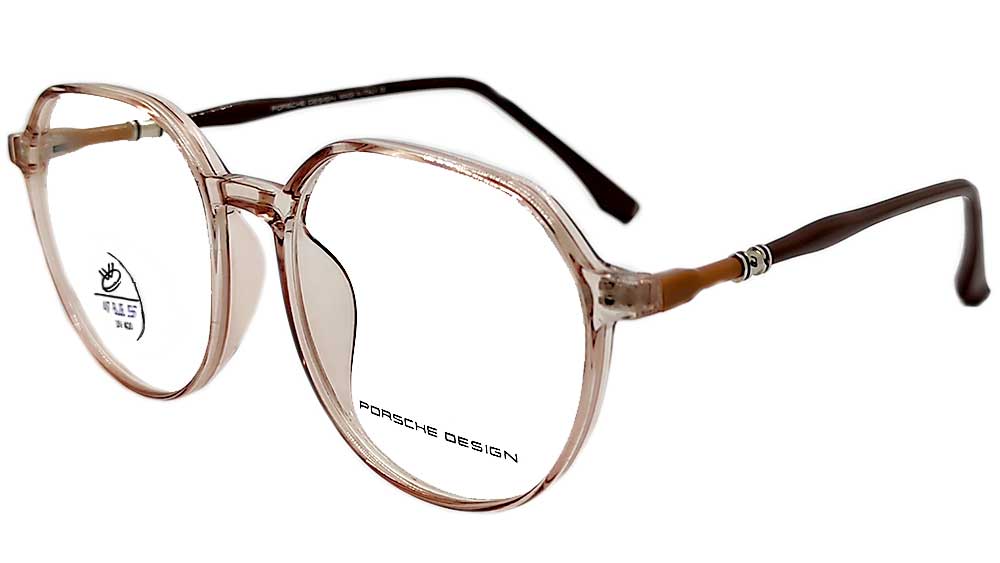 PD23101-LBR : Porsche-Women and Teenage Girl Eyeglass Frame