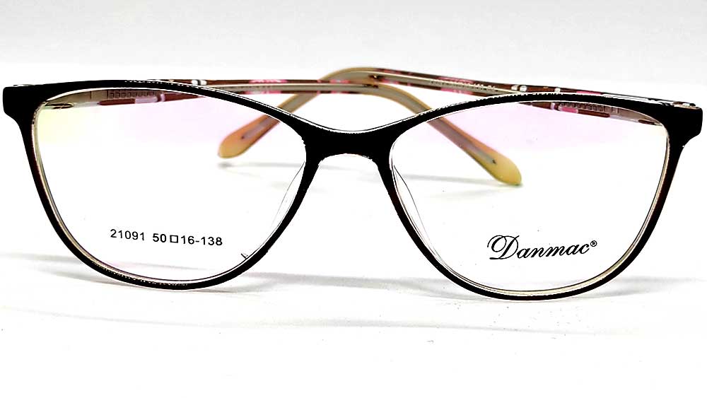 D21091-MBR : Danmac-Female Eyeglass Frame