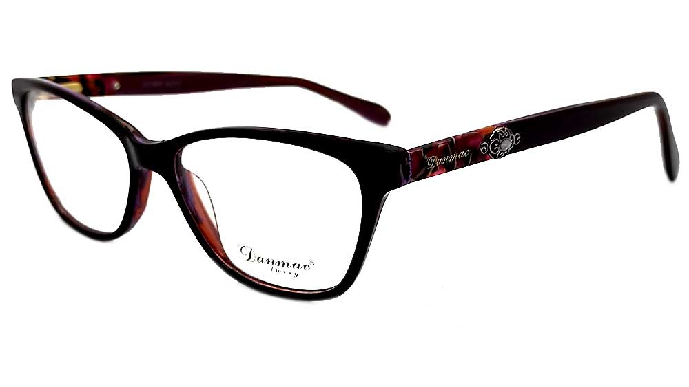 DC19807-DBR-SH : Danmac-Female Eyeglasses Frame