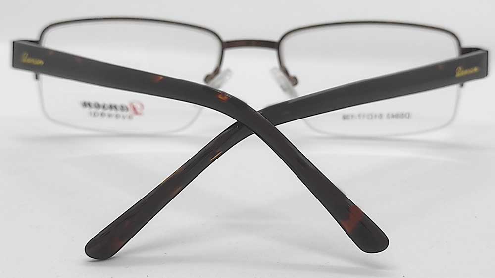 DS943-DBR : Danson-Deep Brown Eyeglasses Frame