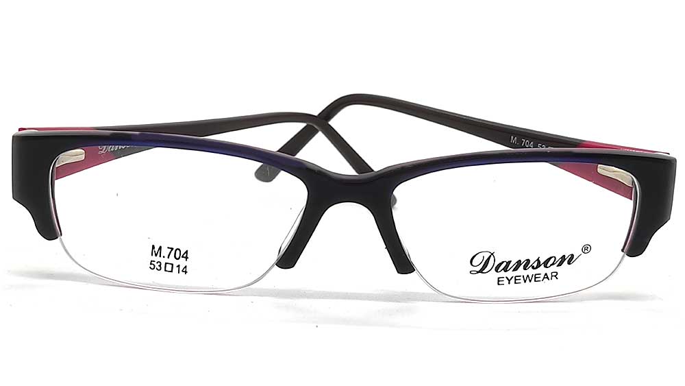 M704-BLK : Danson-Black Eyeglasses Frame