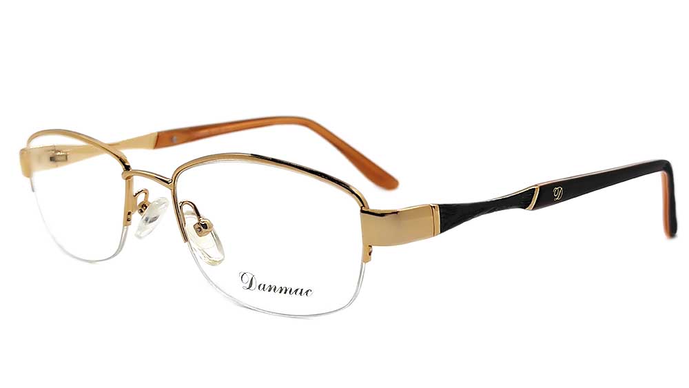 DA6890-RGLD : Danmac-Royal Gold Eyeglasses Frame