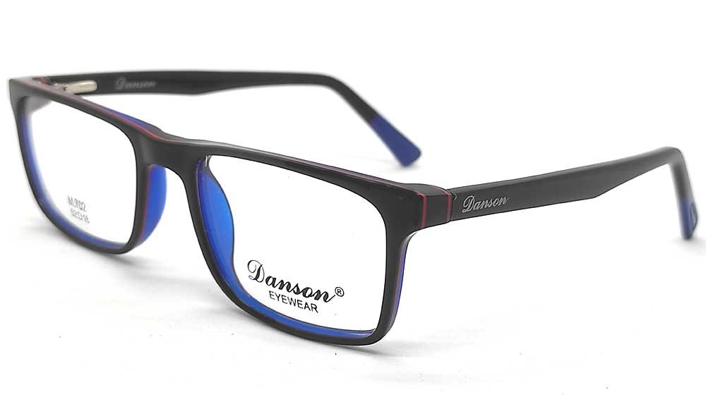 M702-BLKBLU : Danson-Black Eyeglasses Frame