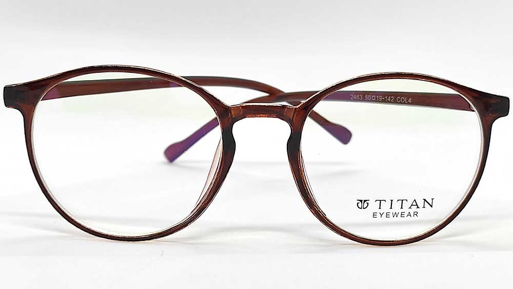 T2463-BR : Titan-Female Eyeglasses Frame