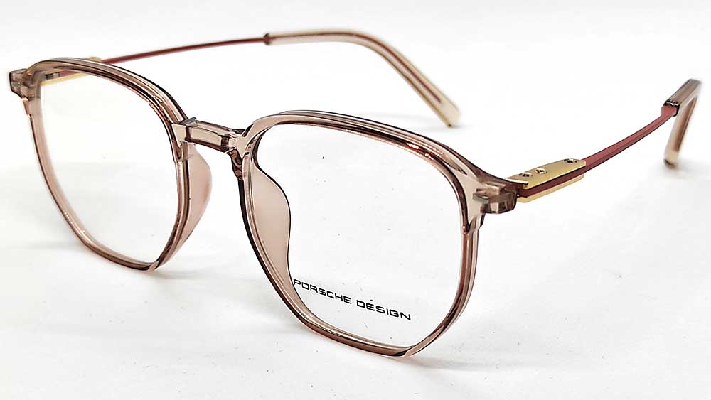 PD81237-BR : Porsche-Female and Teenage Girl Eyeglass Frame