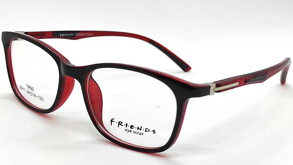 FR6911-RBR : Friends-Girls Eyeglasses Frame