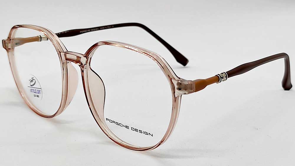 PD23101-LBR : Porsche-Women and Teenage Girl Eyeglass Frame