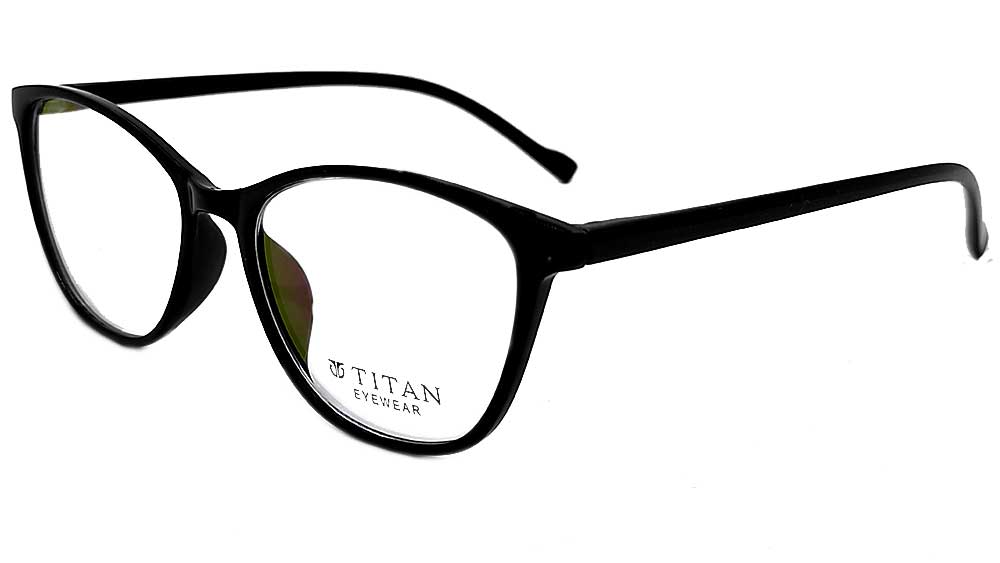 T2477-BLK : Titan-Female Eyeglass Frame
