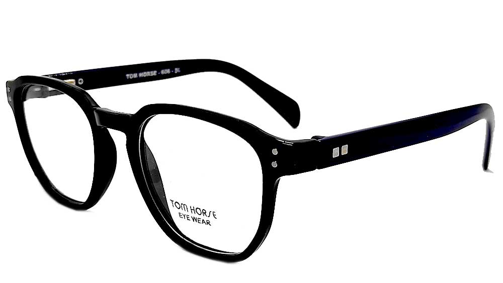 TH606-BLK - Tom Horse-Female Eyeglass Frame