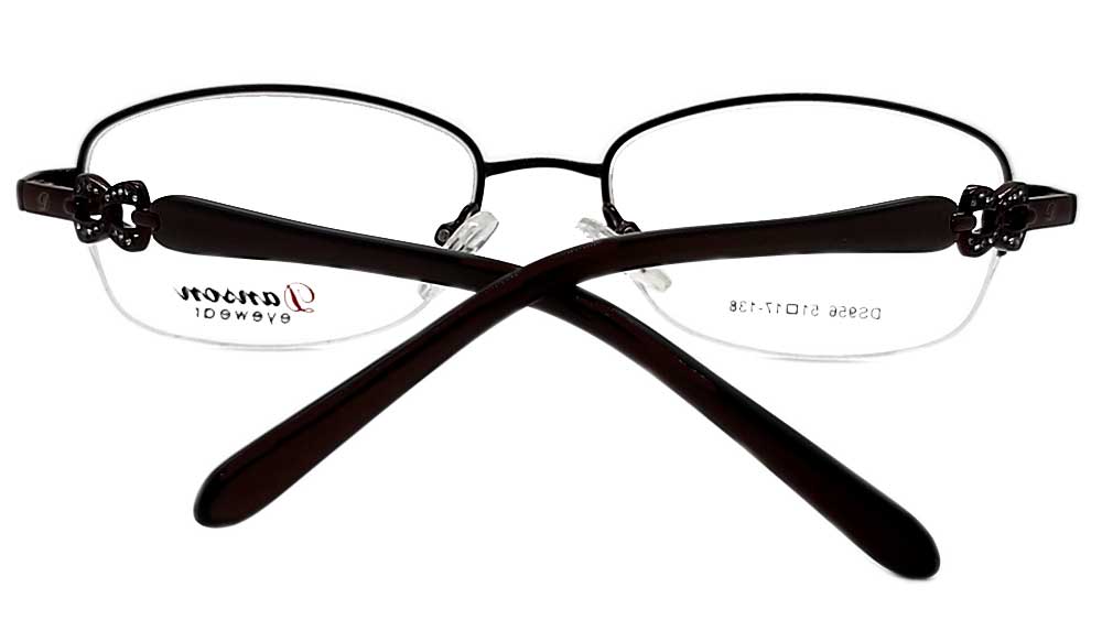 DS956-DBR : Danson-Deep Brown Eyeglasses Frame