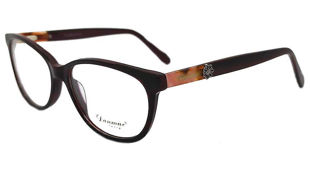 DC19806-DBR-SH : Danmac-Female Eyeglasses Frame