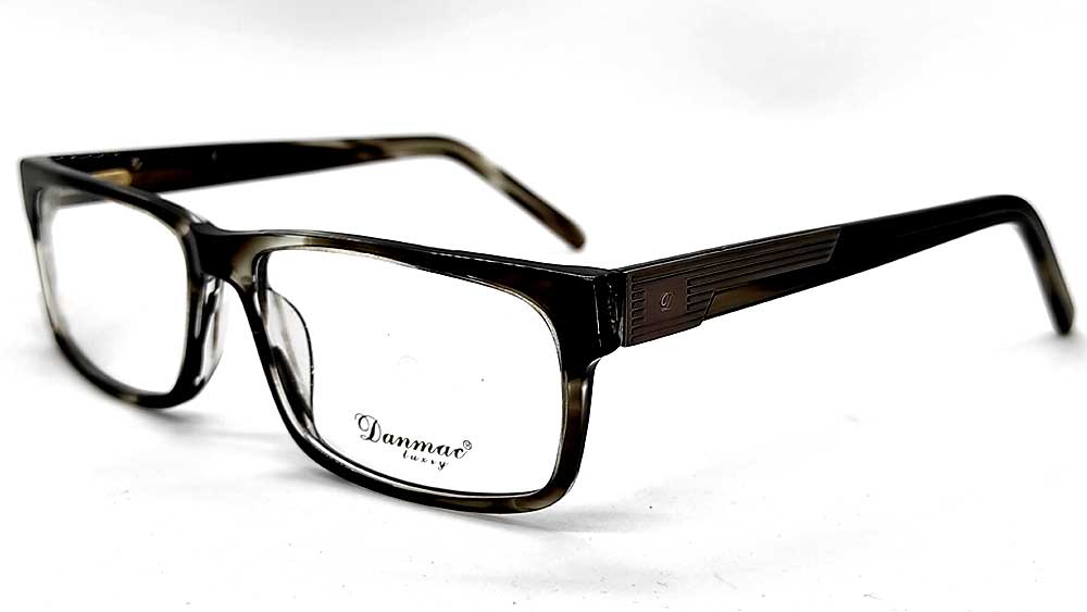 DC19841-LBR-SH : Danmac-Light Brown Eyeglasses Frame