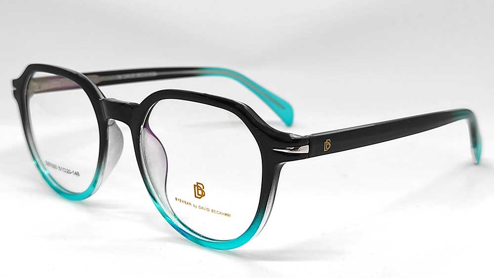 DB7000-BLKBLU - David Beckham-Female Eyeglasses Frame