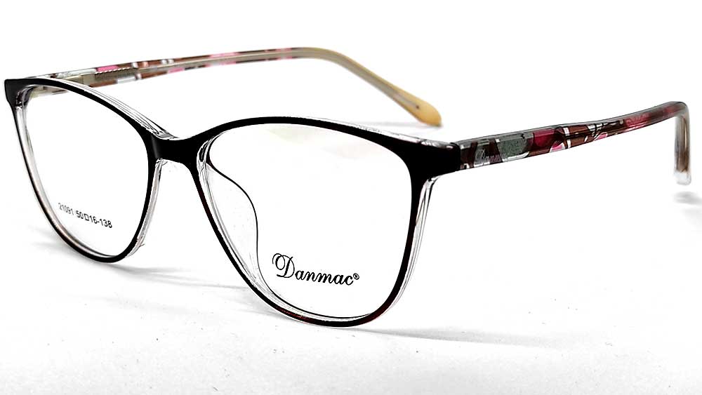 D21091-MBR : Danmac-Female Eyeglass Frame