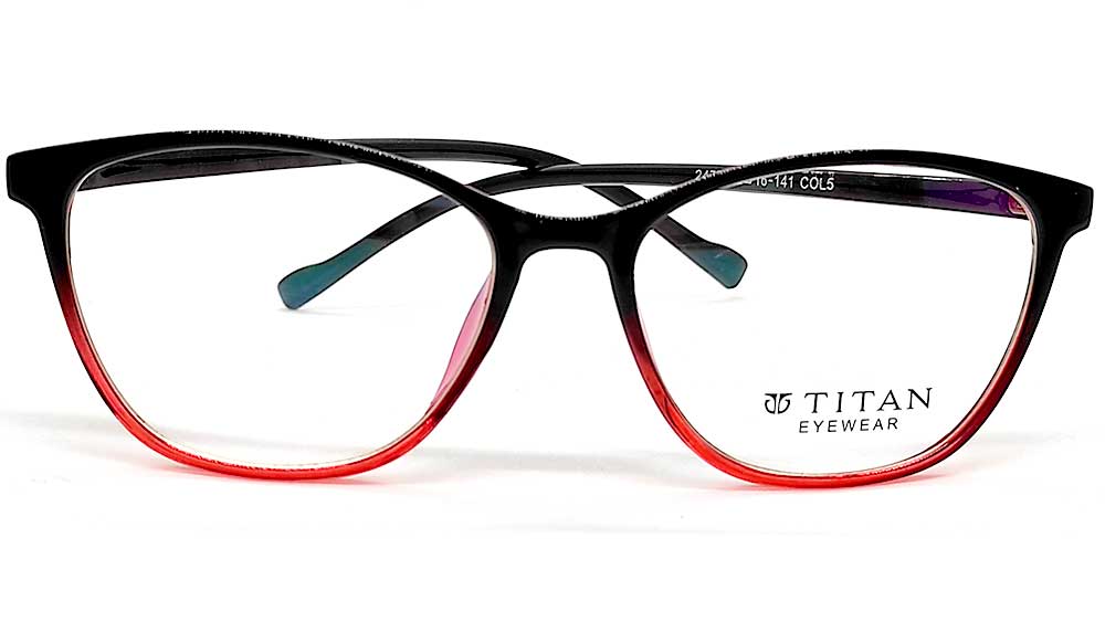 T2477-RBR :Titan- Female Eyeglass Frame