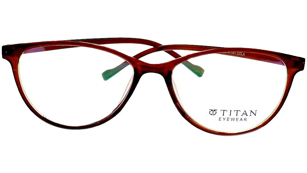 T2476-BR : Titan-Female Eyeglass Frame