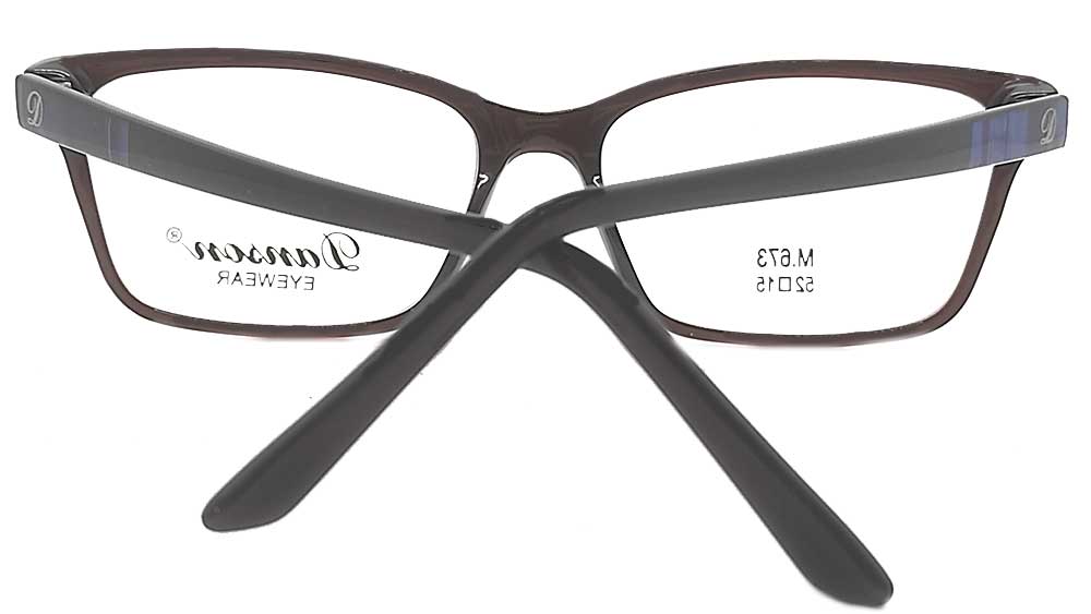 M673-DBR : Danson-Brown Eyeglasses Frame